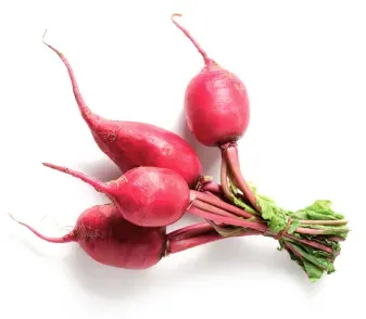 <strong>Baby Beets</strong>: <br />Young, small beets harvested early for their sweet taste and mellow texture.