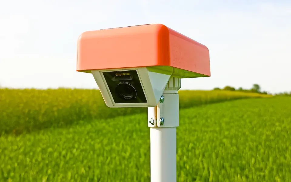 Install the camera into your field